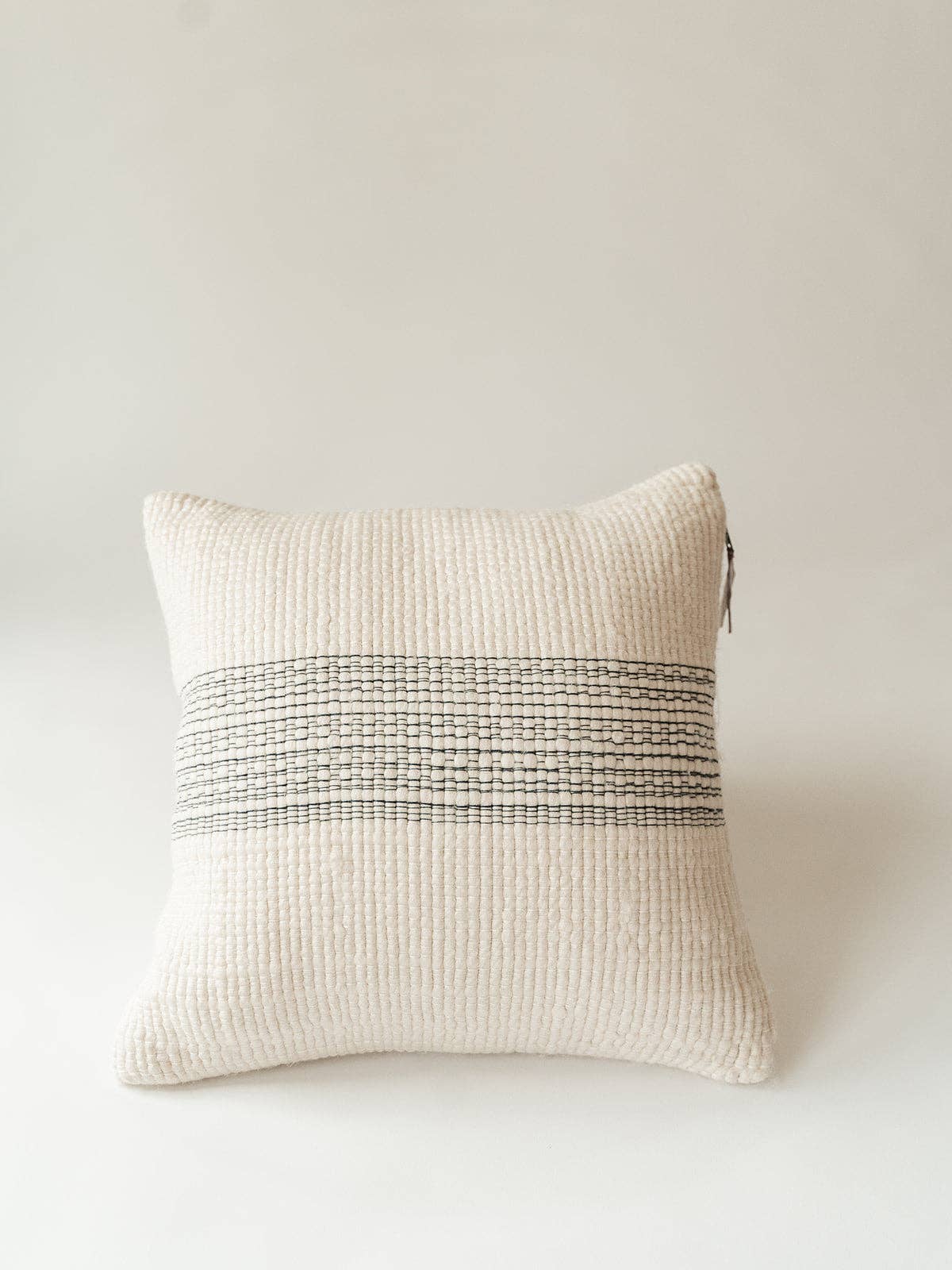 Woolen Cloud 18x18 Throw Pillow by Co.House Designs