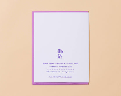 Babe Alert Greeting Card by And Here We Are