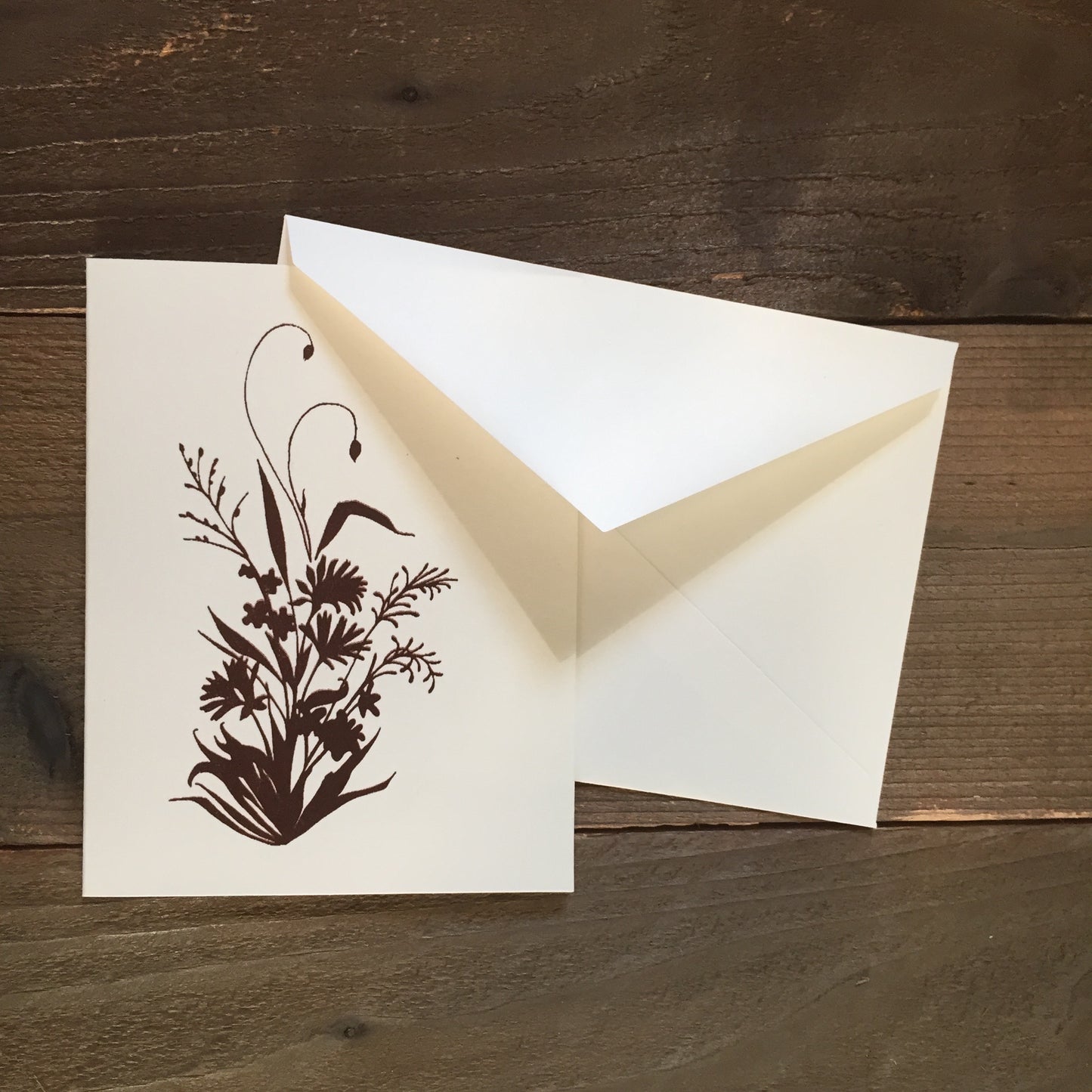 Wildflower Bouquet Card by Printworthy