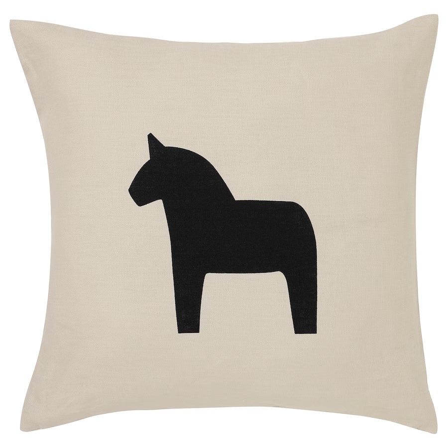 Hashtäg Dala Horse 20" x 20" Throw Pillow