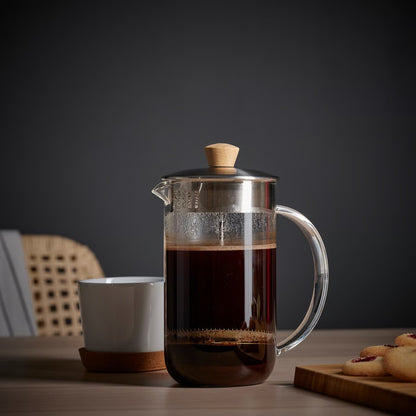 French Press | Glass + Stainless Steel