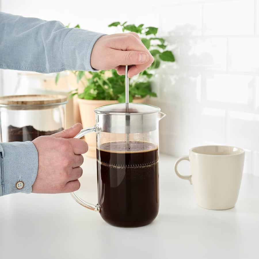 French Press | Glass + Stainless Steel