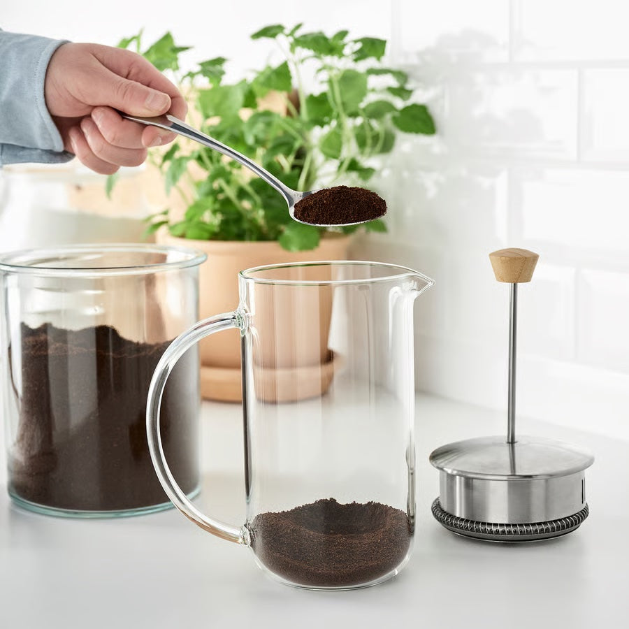 French Press | Glass + Stainless Steel