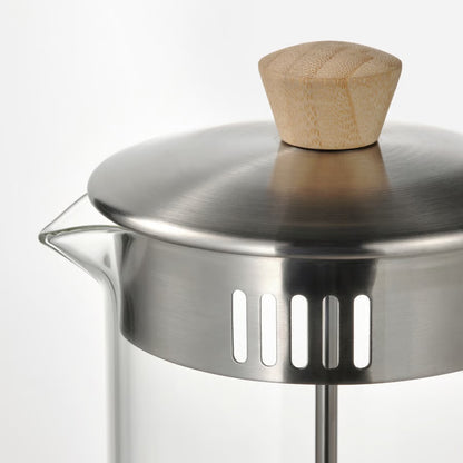 French Press | Glass + Stainless Steel