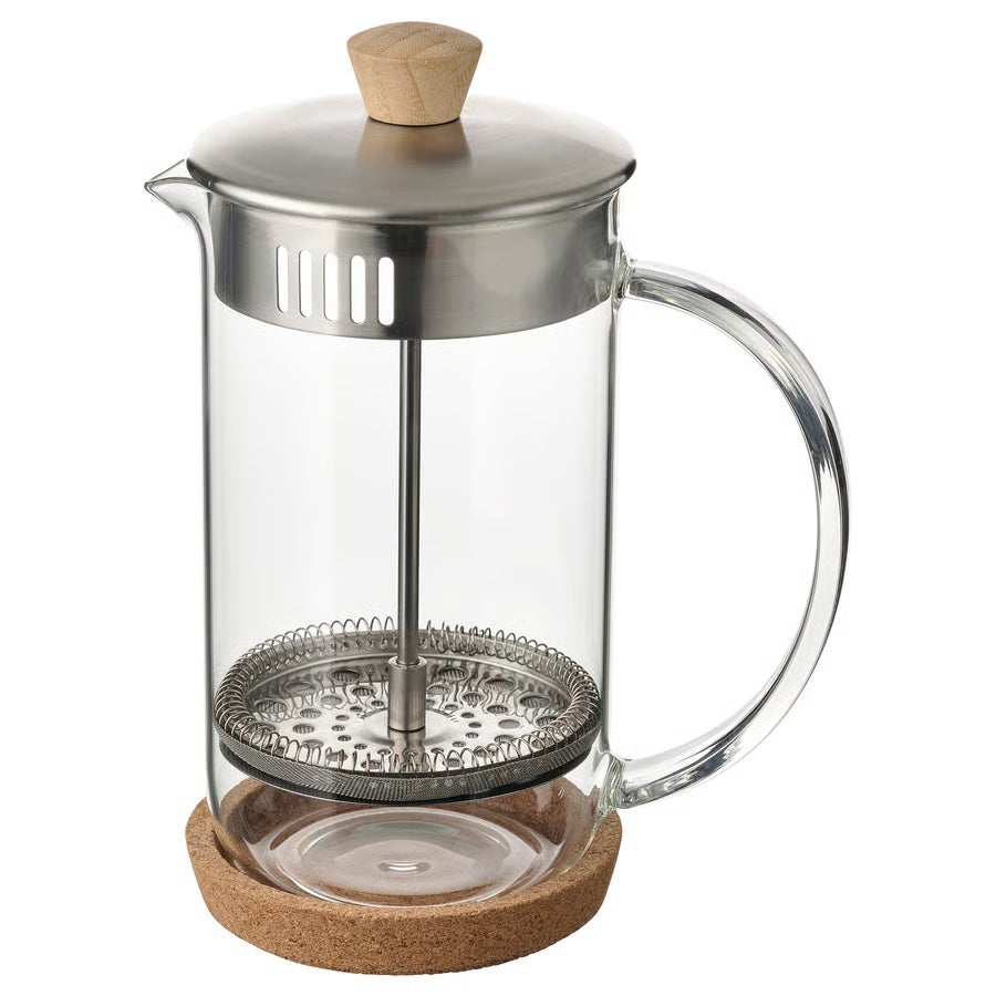 French Press | Glass + Stainless Steel