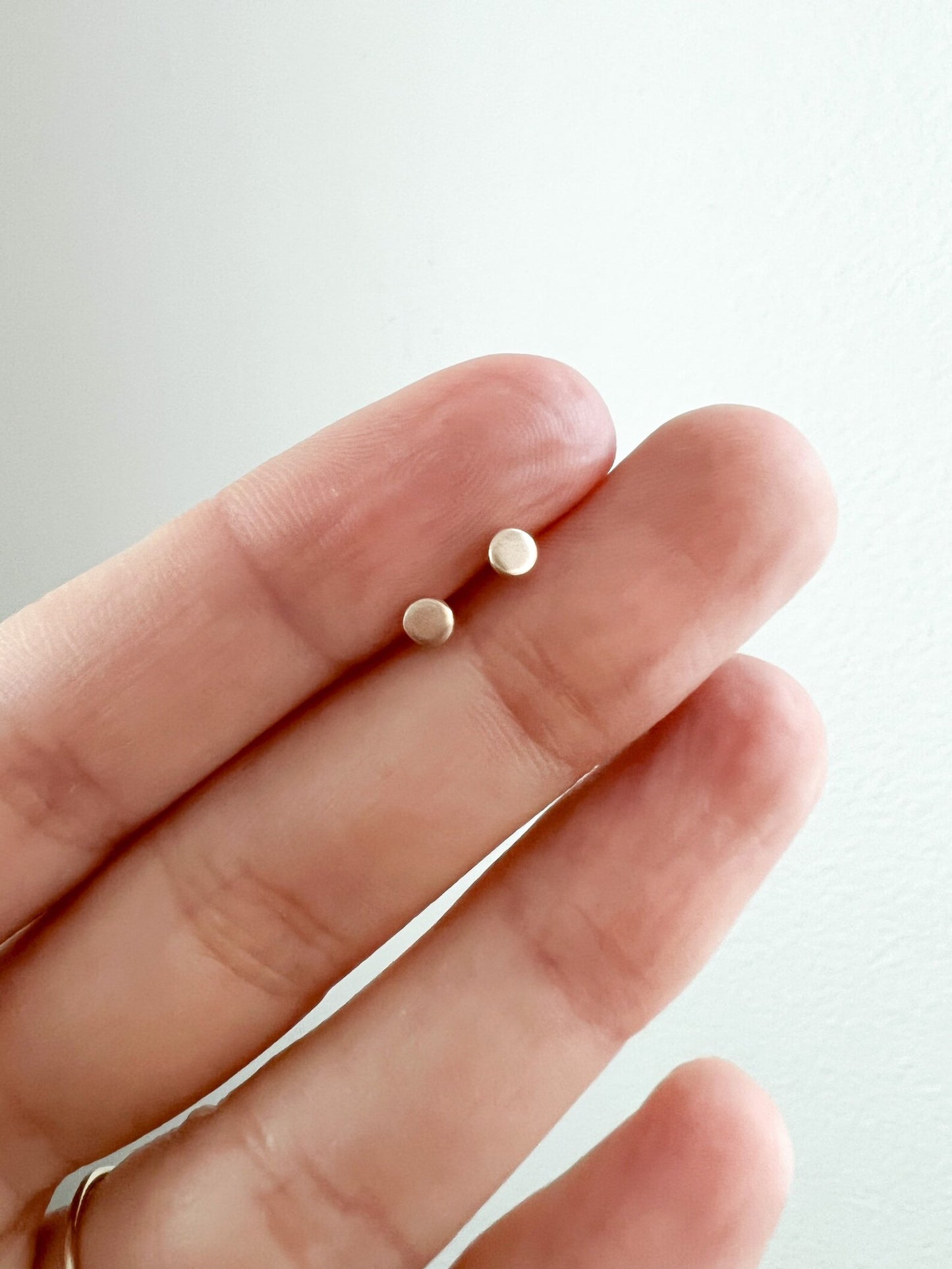 Gold Micro Studs by Elm Designs