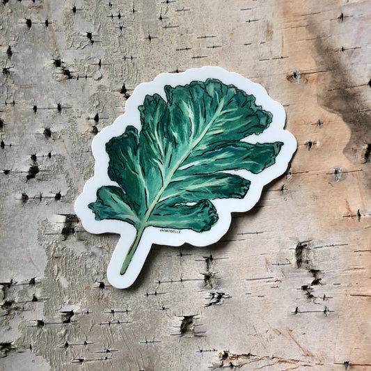 Kale Sticker by Anya Toelle