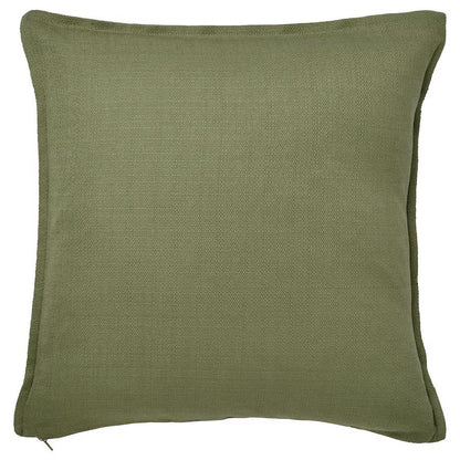 Lagerpoppel 20"x20" Throw Pillow | Moss