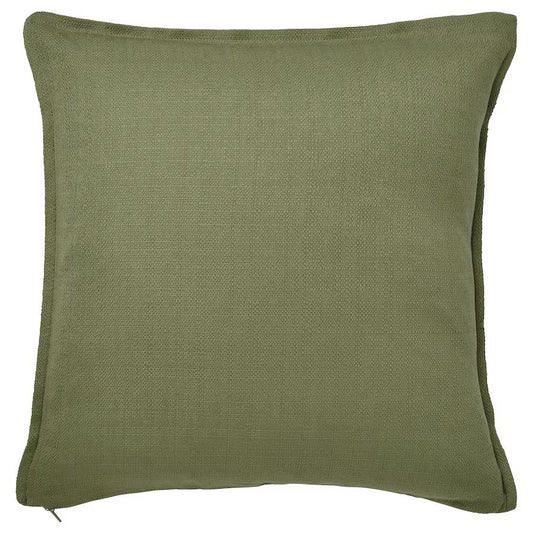 Lagerpoppel 20"x20" Throw Pillow | Moss