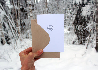 Snow Glow Cards - 4 Pack by Jill Richie