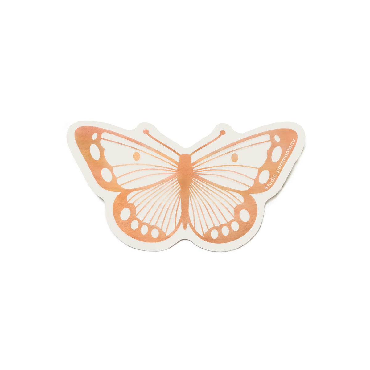 Butterfly Sticker by Studio Portmanteau