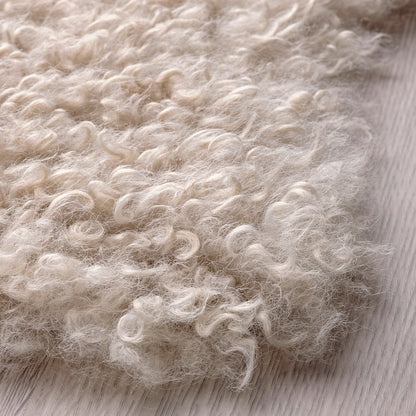 Svindinge Curled Faux Wool Rug
