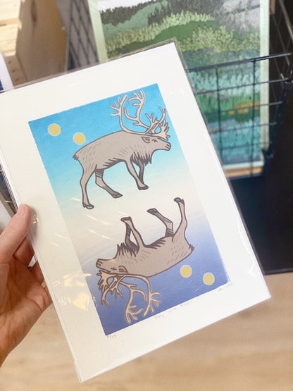 Day and Night 8x11 Original Print by Arisa Sasaki