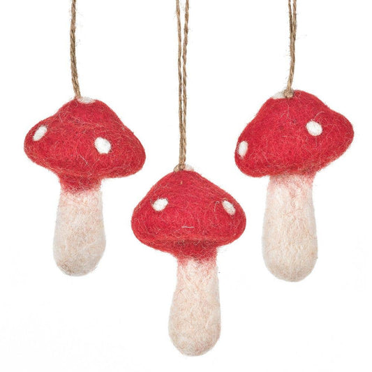 Toadstool Handmade Ornament