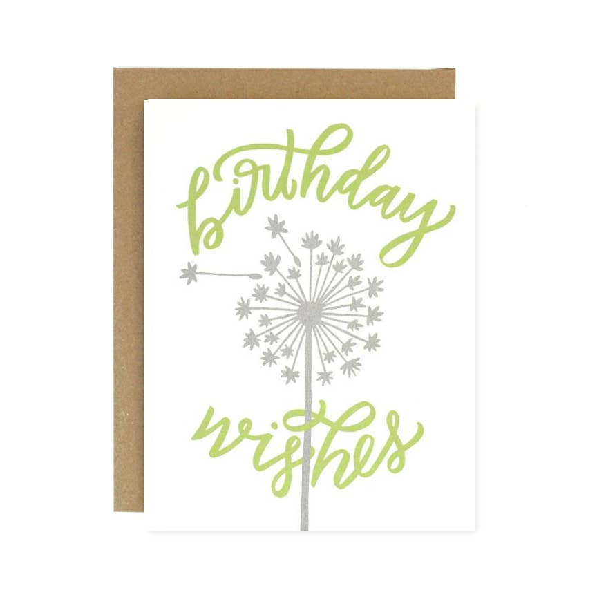 Birthday Wishes Card by Worthwhile Paper