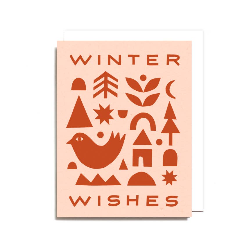 Winter Wishes Collage Card by Worthwhile Paper