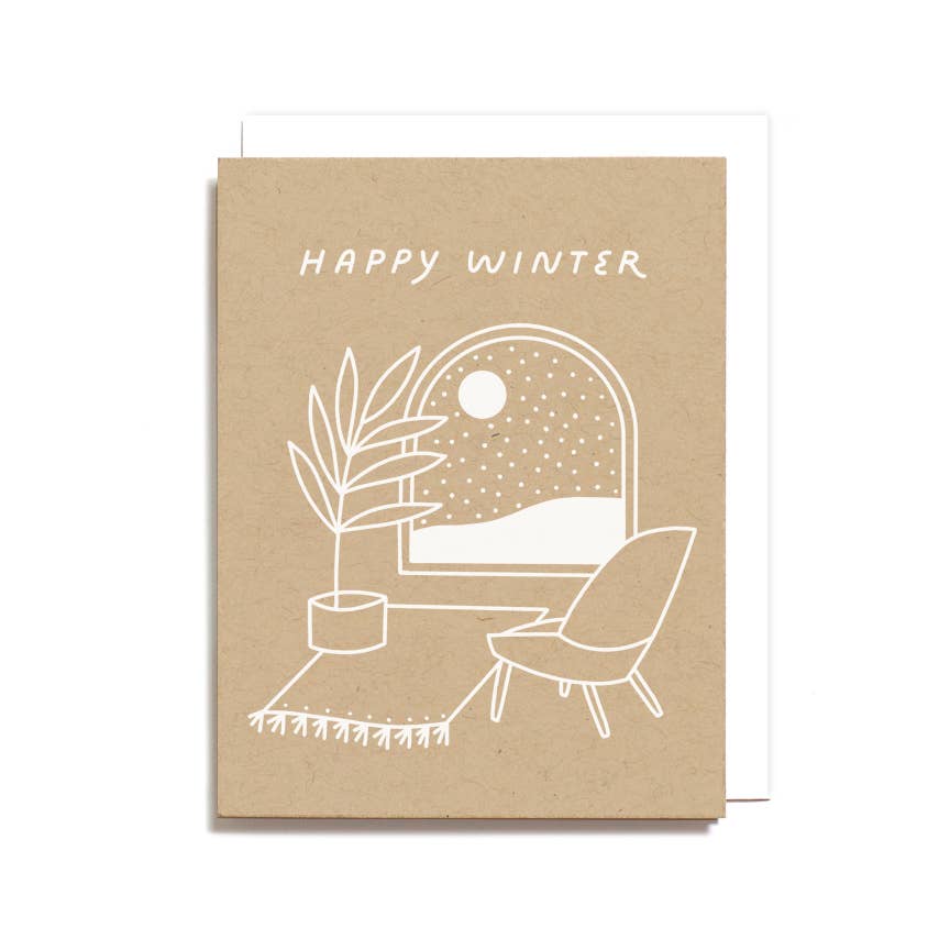 Happy Winter Card by Worthwhile Paper