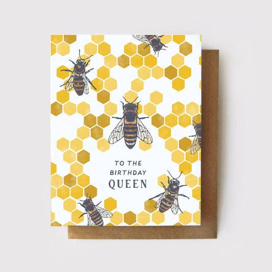 To the Birthday Queen Card by Root & Branch Paper Co.