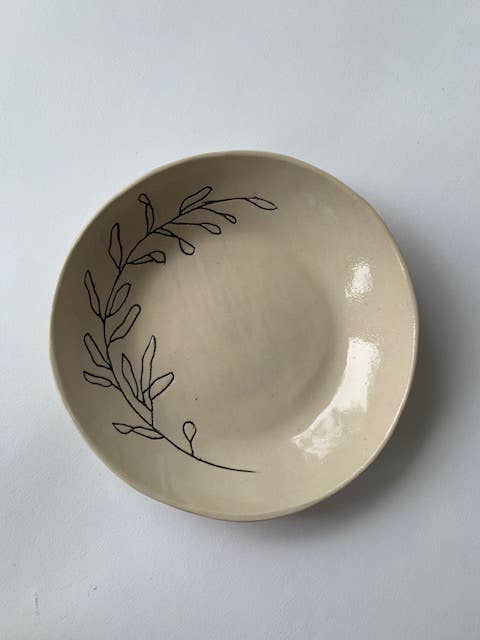 Handmade Rosemary Ring Bowl by CSF Ceramics