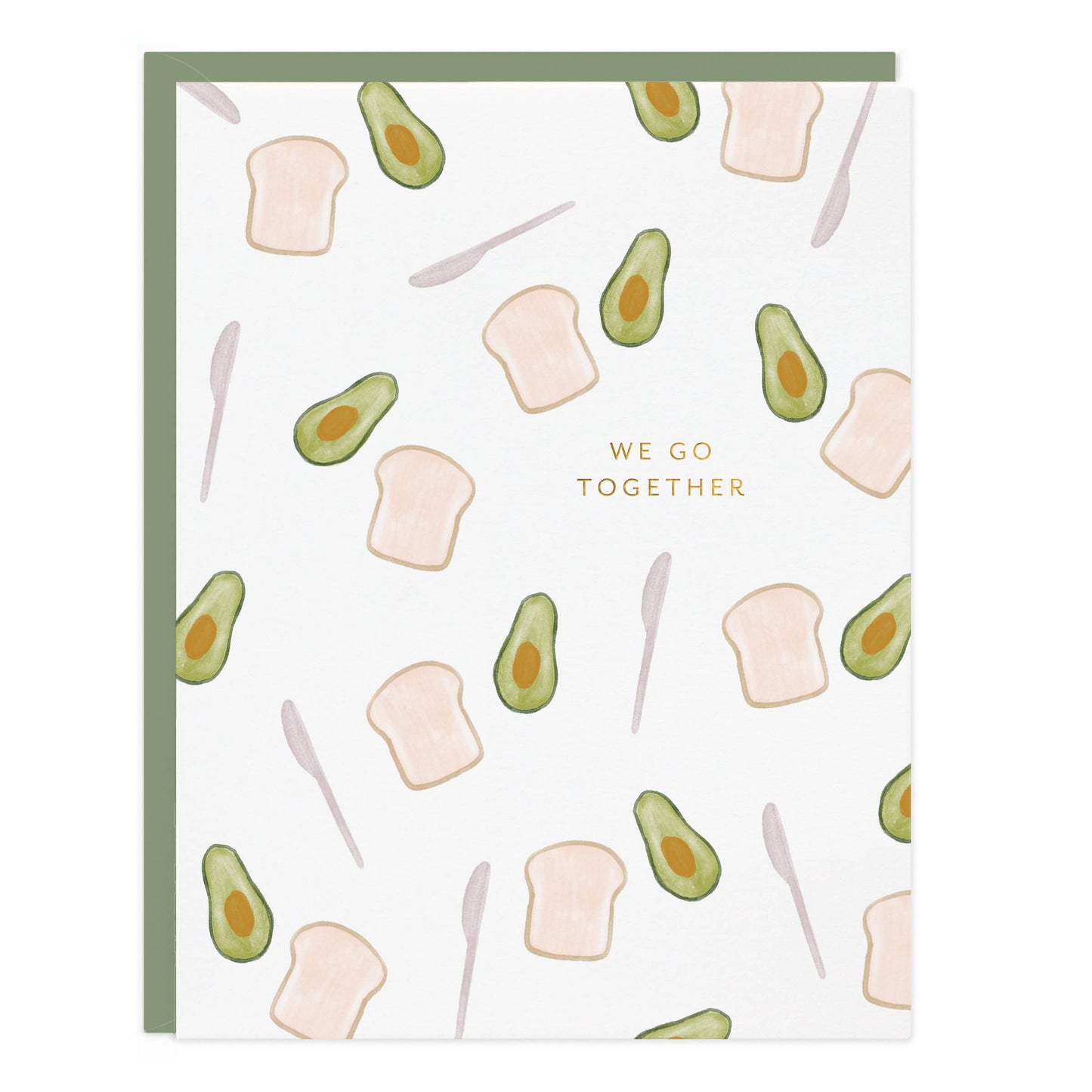 Avocado Toast Love Card by Ramona & Ruth