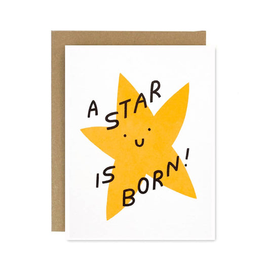 A Star is Born Card by Worthwhile Paper