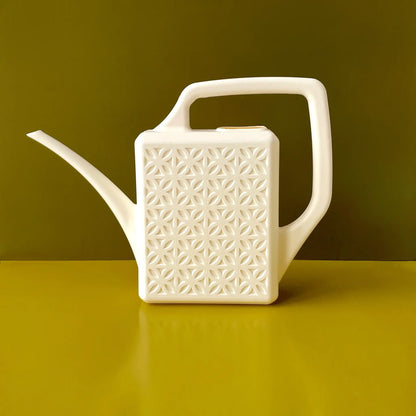 Breeze Block Watering Can - Ivory by Jungle Club