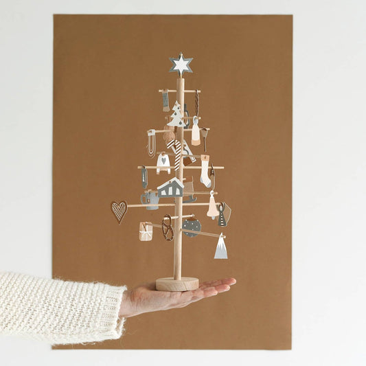 Nordic Advent Christmas Tree