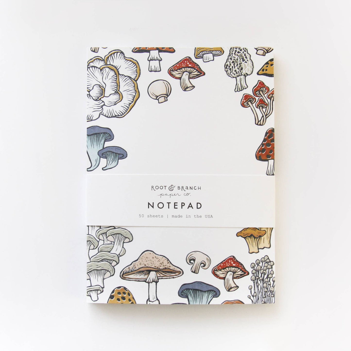 Mushroom + Fungi Notepad by Root & Branch Paper Co.