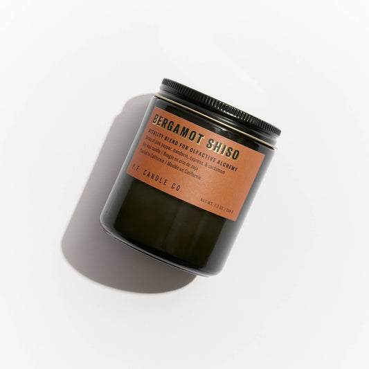 Bergamot Shiso 7.2 oz Soy Candle by P.F. Candle Co.