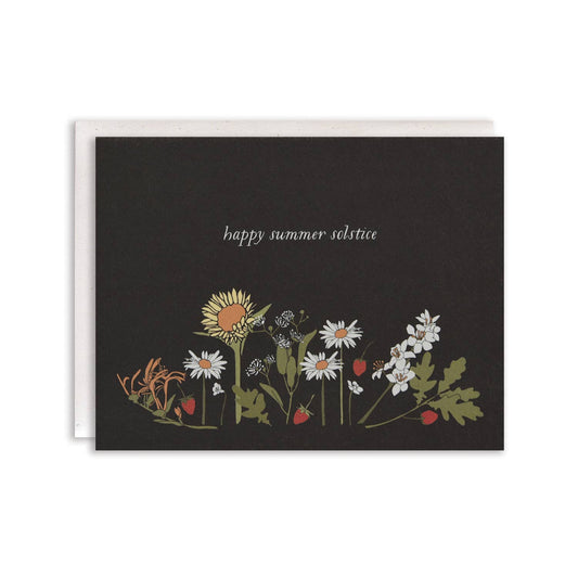 Happy Summer Solstice Card by June & December