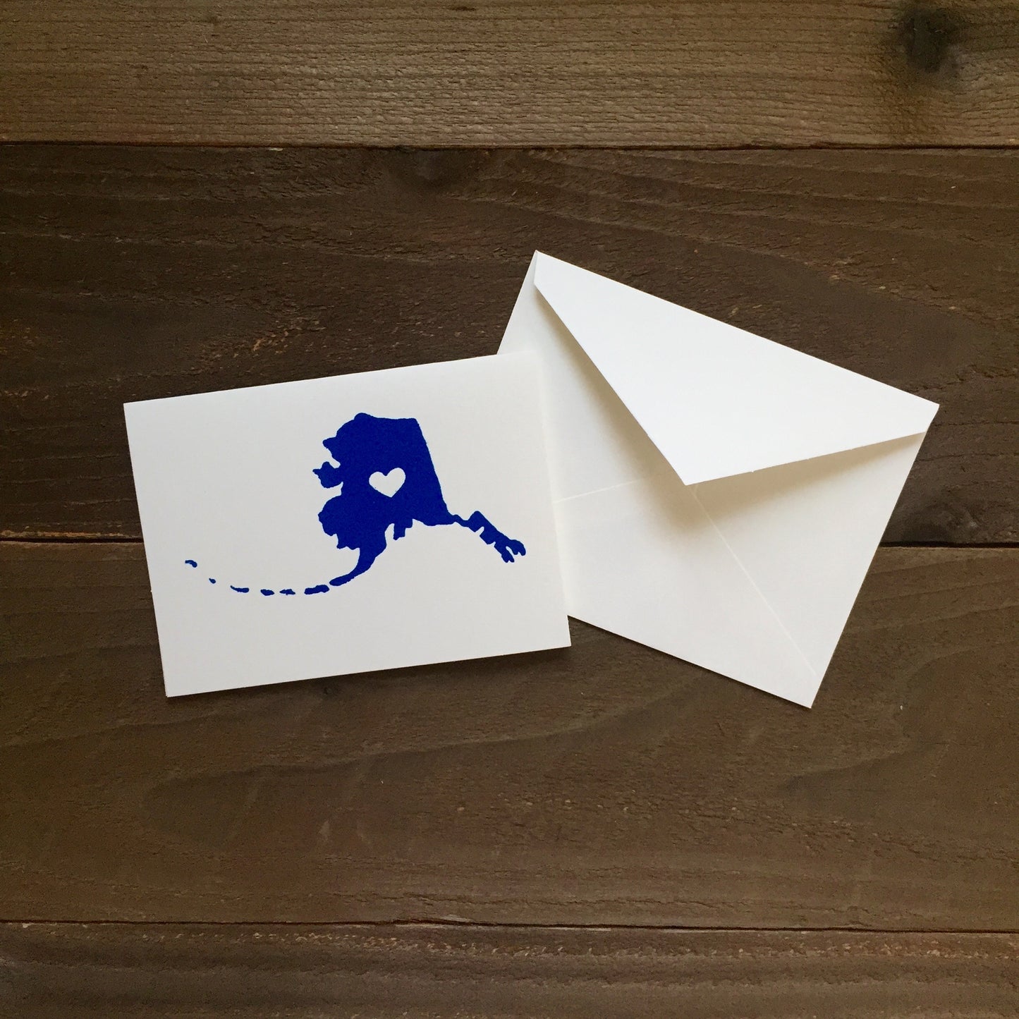I Love Alaska Card by Printworthy