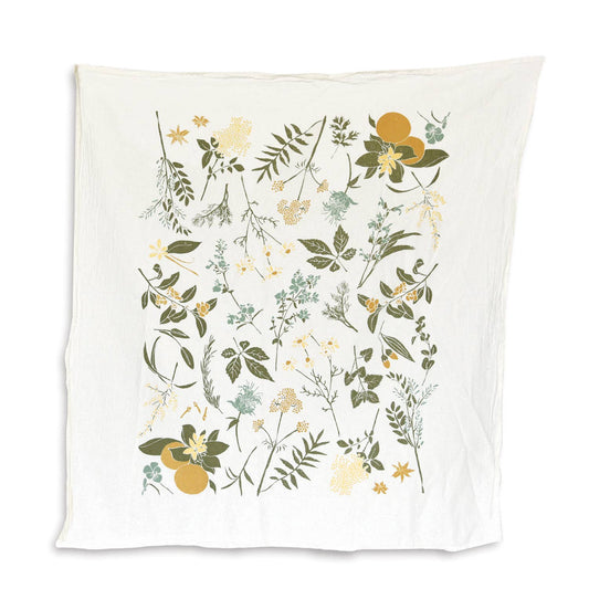 Herbal Tea Garden Towel by June & December