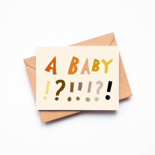 A BABY!?!!!?! Card by Rani Ban