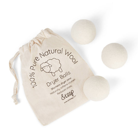 Wool Dryer Balls | Set of 3 by &Keep