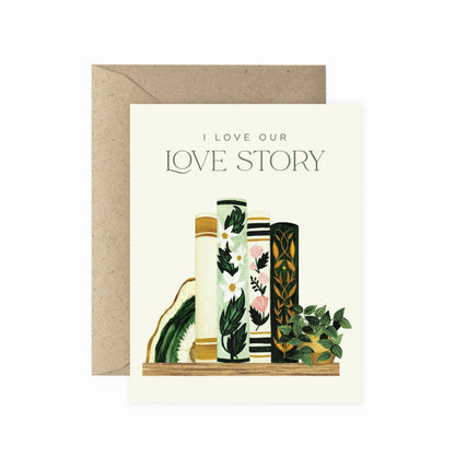 Love Story Greeting Card by Paper Anchor Co.