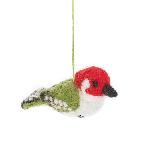 Winnie the Woodpecker Handmade Ornament