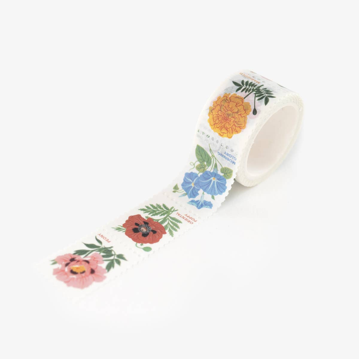 Florals Perforated Washi Tape by Botanica Paper Co