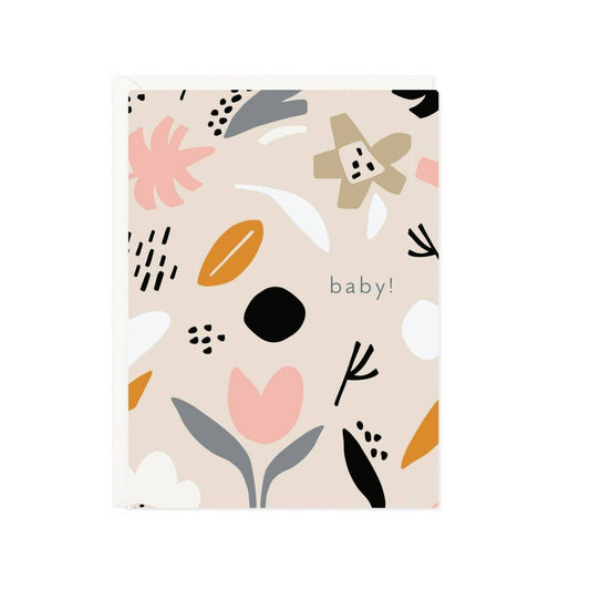 Baby Floral Mini Card by Ramona & Ruth